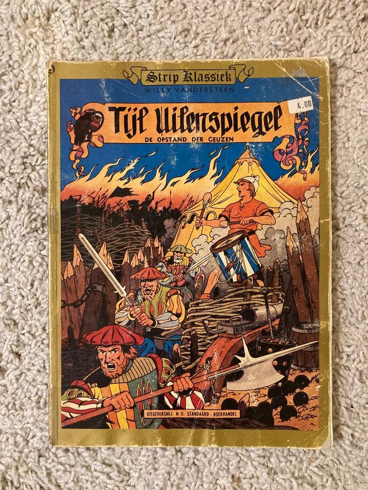 Tijl Uilenspiegel - De opstand der Geuzen - Eerste druk 1982, Boeken, Stripboeken, Gelezen, Eén stripboek, Ophalen of Verzenden