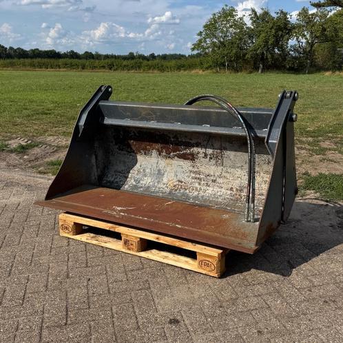 Gebruikte 160 cm 4 in 1 bak / Grondbak / Volumebak, Zakelijke goederen, Agrarisch | Onderdelen | Banden, Velgen en Assen, Ophalen of Verzenden