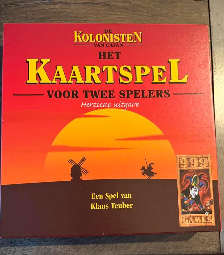 Kolonisten van Catan het kaartspel (nieuw), Hobby en Vrije tijd, Gezelschapsspellen | Kaartspellen, Zo goed als nieuw, Een of twee spelers