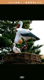 Geboorte ooievaar 3D op nest, Nieuw, Ophalen