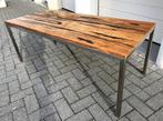 Tafel, Huis en Inrichting, Tafels | Eettafels, Ophalen, Gebruikt, 50 tot 100 cm, Vijf personen of meer