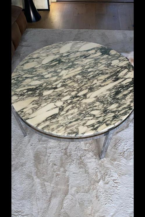 Prachtige design salontafel zeldzaam arabescato marmer, Huis en Inrichting, Tafels | Salontafels, Zo goed als nieuw, Minder dan 50 cm