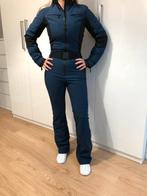 Nikkie skisuit skipak softshell zwart donkerblauw maat 32 34, Kleding | Dames, Wintersportkleding, Ophalen of Verzenden, Zo goed als nieuw