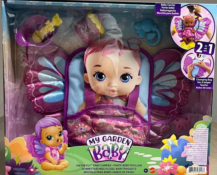 my garden baby draagzak, Kinderen en Baby's, Speelgoed | Poppen, Nieuw, Overige typen, Ophalen of Verzenden