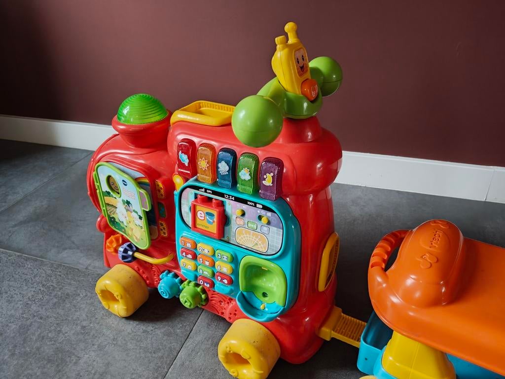 VTech 5in1 locomotief, Kinderen en Baby's, Speelgoed | Vtech, Ophalen, Gebruikt, 6 maanden tot 2 jaar