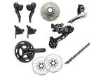 Shimano GRX 610/820 2x12sp groepset Nieuw, Crankstel of Pedalen, Shimano, Nieuw, Ophalen of Verzenden