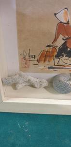 schilderijtje met schelpen, Ophalen of Verzenden, 'T Olde Gre-j, Info@toldegrej.nl, Endepoelstraat 20f Didam