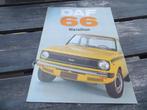 Folder DAF 66 Marathon 1972, sedan, coupe, stationcar, DAF, Overige merken, Ophalen of Verzenden, Zo goed als nieuw
