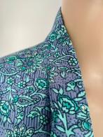 i349 Sissel Edelbo /One Size/ lange jurk maxi groen/ blauw, Kleding | Dames, Jurken, Maat 38/40 (M), Blauw, Zo goed als nieuw
