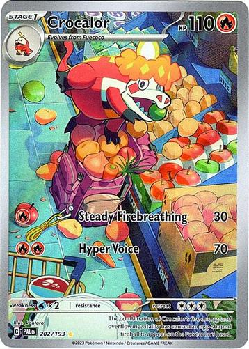 Pokémon Card Crocalor (PAL 202) beschikbaar voor biedingen