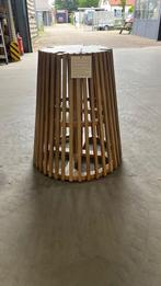 Eettafelpoot Levi - Manoghout - Naturel, Japandi, 50 tot 100 cm, Rond, Nieuw