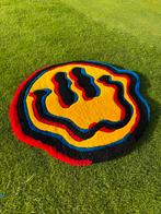 Smiley Face Rug 3D | Tufted Happy Emoji Carpet | Home Decor, 50 tot 100 cm, Overige kleuren, Rond, Nieuw