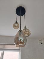 Hanglampen BePureHome samengevoegd tot 1 grote plafondlamp, Huis en Inrichting, Glas, Industrieel, Vintage, Gebruikt, Ophalen