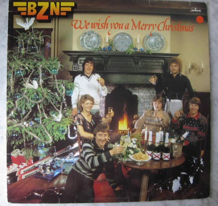LP BZN We wish you a Merry Christmas 1981, Cd's en Dvd's, Vinyl | Pop, Zo goed als nieuw, 1980 tot 2000, 12 inch, Ophalen of Verzenden