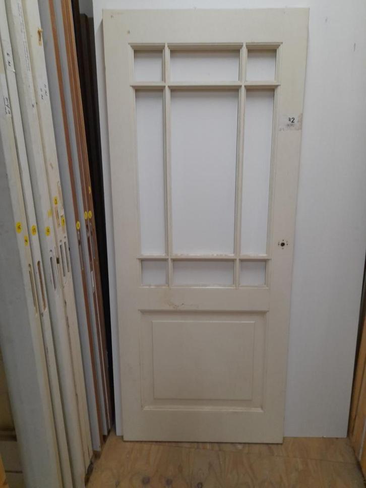 Deur Binnendeur stomp (nummer 56) 201,5x83cm, Doe-het-zelf en Verbouw, Deuren en Horren, Nieuw, Binnendeur, 200 tot 215 cm, 80 tot 100 cm