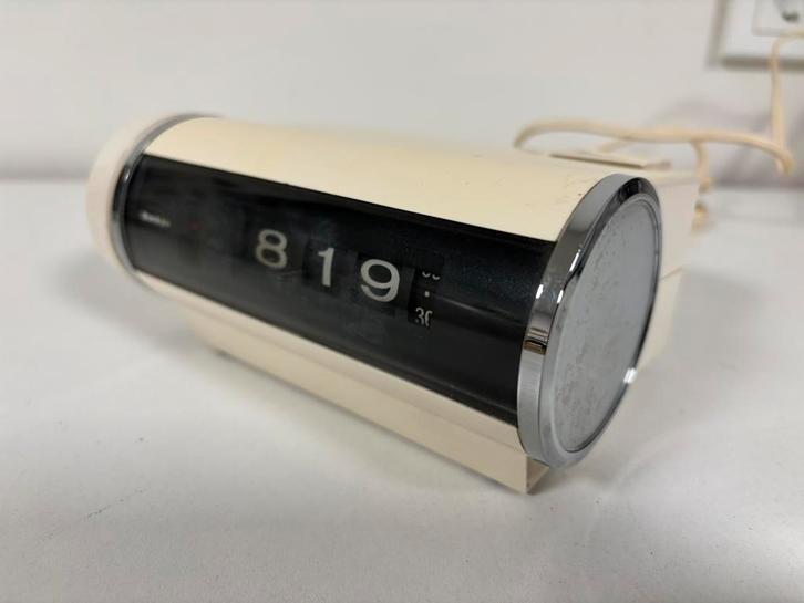 Space Age wekker, Sankyo Mod.401C, Huis en Inrichting, Woonaccessoires | Klokken, Zo goed als nieuw, Ophalen of Verzenden