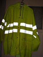 Regenjas, L, met capuchon, reflecterende strepen, Caravans en Kamperen, Regenkleding, Ophalen of Verzenden, Zo goed als nieuw