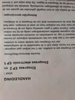 Strijk hulp ,Elna press , metEP 1 en 2 + handleiding, Witgoed en Apparatuur, Strijkijzers en Strijkplanken, Ophalen, Gebruikt