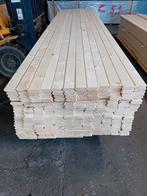 Vuren blokhutdelen, blokhutprofiel, vloerdelen 27 mm dik, Doe-het-zelf en Verbouw, Hout en Planken, Ophalen, 25 tot 50 mm, Nieuw