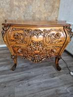 Barok Ladekast met Sierlijke Details, Ophalen, Gebruikt, Barok, 50 tot 100 cm