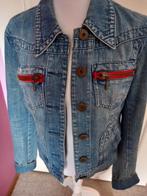Spijkerjasje Vila maat L, Kleding | Dames, Ophalen of Verzenden, Zo goed als nieuw, Maat 38/40 (M), Blauw