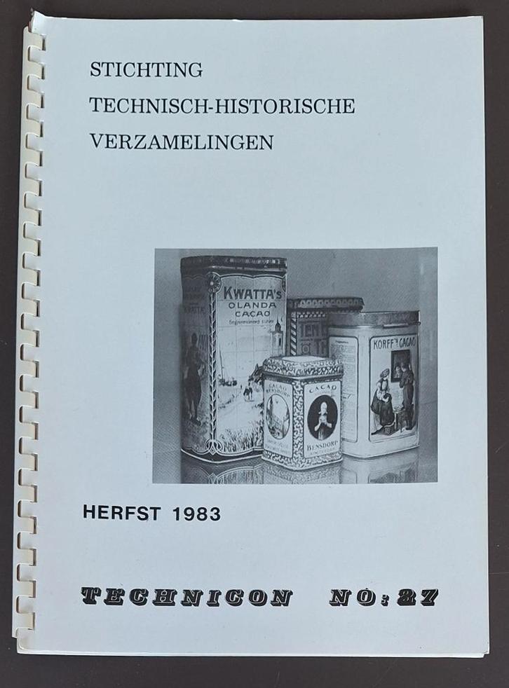 Technicon 27 -Stichting Technisch-Historische verzamelingen, Verzamelen, Overige Verzamelen, Gebruikt, Ophalen of Verzenden
