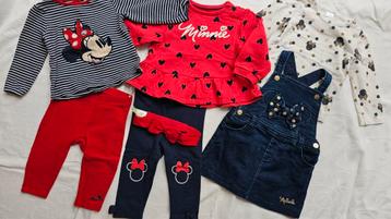 MinnieMouse Setjes Maat 74 disney meisjeskleding beschikbaar voor biedingen