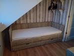 Steigerhouten bedbank Grey wash ophaalprijs NU €265