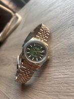 Seiko Daydate Green 40 MM, Sieraden, Tassen en Uiterlijk, Horloges | Dames, Ophalen of Verzenden, Zo goed als nieuw, Staal, Overige merken