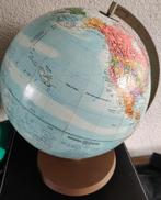 Vintage wereld bol globe, Ophalen of Verzenden, Gebruikt