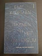 Emy Koopman - Tekenen van het universum, Emy Koopman, Ophalen of Verzenden, Zo goed als nieuw, Nederland