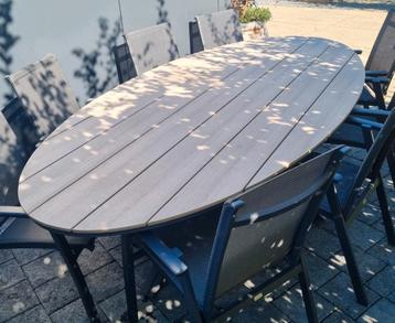 ▶️EXTRA GROTE OVALE EETTAFEL 280X140CM van €1099 nu €650  beschikbaar voor biedingen