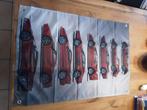 Ferrari banner 90x60cm, Ophalen of Verzenden