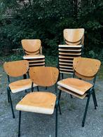Partij 20 eetkamerstoelen (vintage/scandinavisch/jaren60), Ophalen, Gebruikt, Overige kleuren, Vijf, Zes of meer stoelen