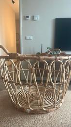 Ikea mand bamboe rotan snidad, Ophalen, Zo goed als nieuw