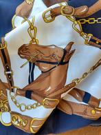 Sjaal Hermès stijl, Ophalen of Verzenden, Zo goed als nieuw, Maat 46/48 (XL) of groter, Sjaal