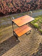 Vintage serveerwagen uit de jaren 70., Antiek en Kunst, Antiek | Meubels | Tafels, Ophalen