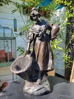 Brocante Frans beeld / allegonda, Ophalen of Verzenden, Gebruikt, Mens