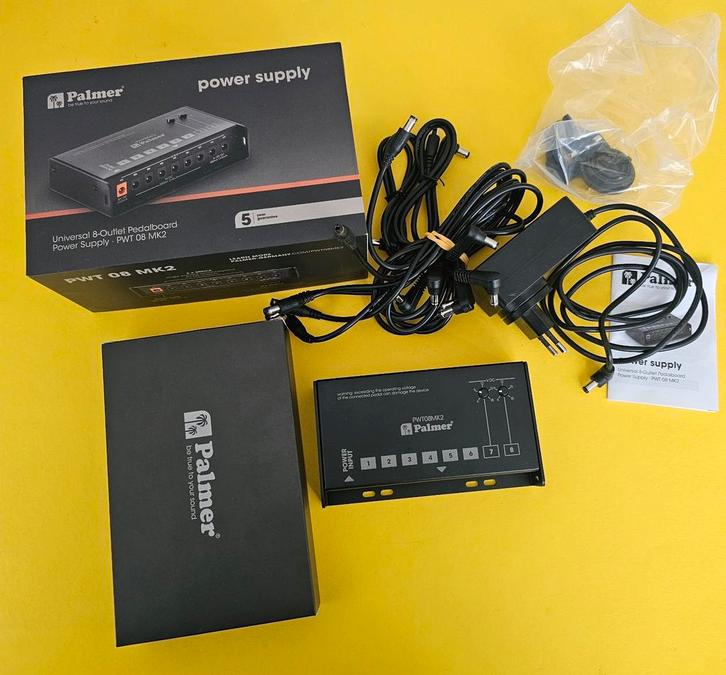 Palmer PWT 08 MK2 Voeding, Muziek en Instrumenten, Effecten, Zo goed als nieuw, Volume, Overige typen, Ophalen of Verzenden