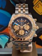 Breitling Chronomat B01 prachtige Bruine wijzerplaat, Ophalen of Verzenden, Zo goed als nieuw, Goud, Breitling