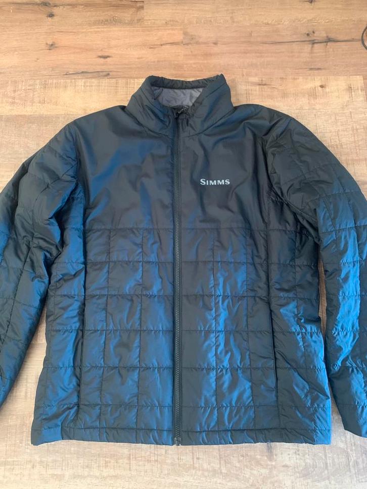 Simms Fall Run Collared Jacket Maat M (mid layer), Watersport en Boten, Hengelsport | Algemeen, Zo goed als nieuw, Kleding, Ophalen