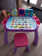 Vtech Magic desk 3-in-1 kinderbureau, roze, Gebruikt, Ophalen