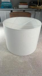 Grote witte lampenkap, Huis en Inrichting, Lampen | Lampenkappen, Ophalen, Zo goed als nieuw, Wit, Rond