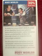 Body Worlds Anatomiemuseum Amsterdam Voordeelbon, Tickets en Kaartjes, Drie personen of meer, Museumbon