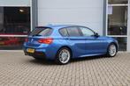 Bmw 1-SERIE 116D High Executive M SPORT/CARPLAY/CAMERA/STOEL, Auto's, Achterwielaandrijving, 1370 kg, Blauw, Origineel Nederlands