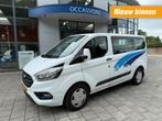 Ford TRANSIT CUSTOM 2.0TDCI-9PERSOONS-AIRCO-CRUISE-PDC-INCL, Gebruikt, Overige carrosserieën, Wit, Bedrijf