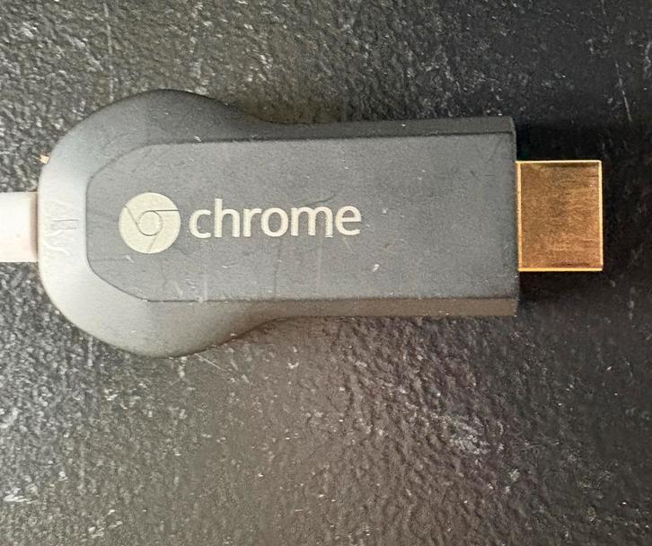 Google Chromecast - HDMI aansluiting, Audio, Tv en Foto, Mediaspelers, Gebruikt, Zonder harde schijf, HDMI, Ophalen of Verzenden