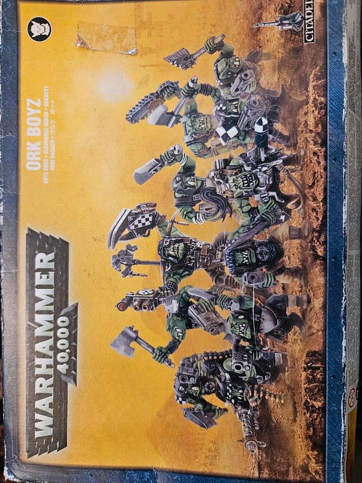 Warhammer 40k Ork Boyz - Nieuw in doos!, Hobby en Vrije tijd, Wargaming, Nieuw, Warhammer 40000, Figuurtje(s), Ophalen of Verzenden