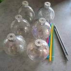 6 kerstbal Glazen, Huis en Inrichting, Keuken | Servies, Ophalen, Glas of Glazen, Nieuw, Glas