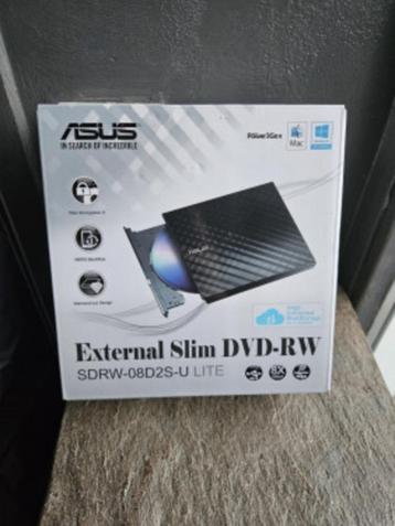 Nieuwe ASUS SDRW-08D2S-U Externer 8-Fach Slim Dvd Brenner beschikbaar voor biedingen